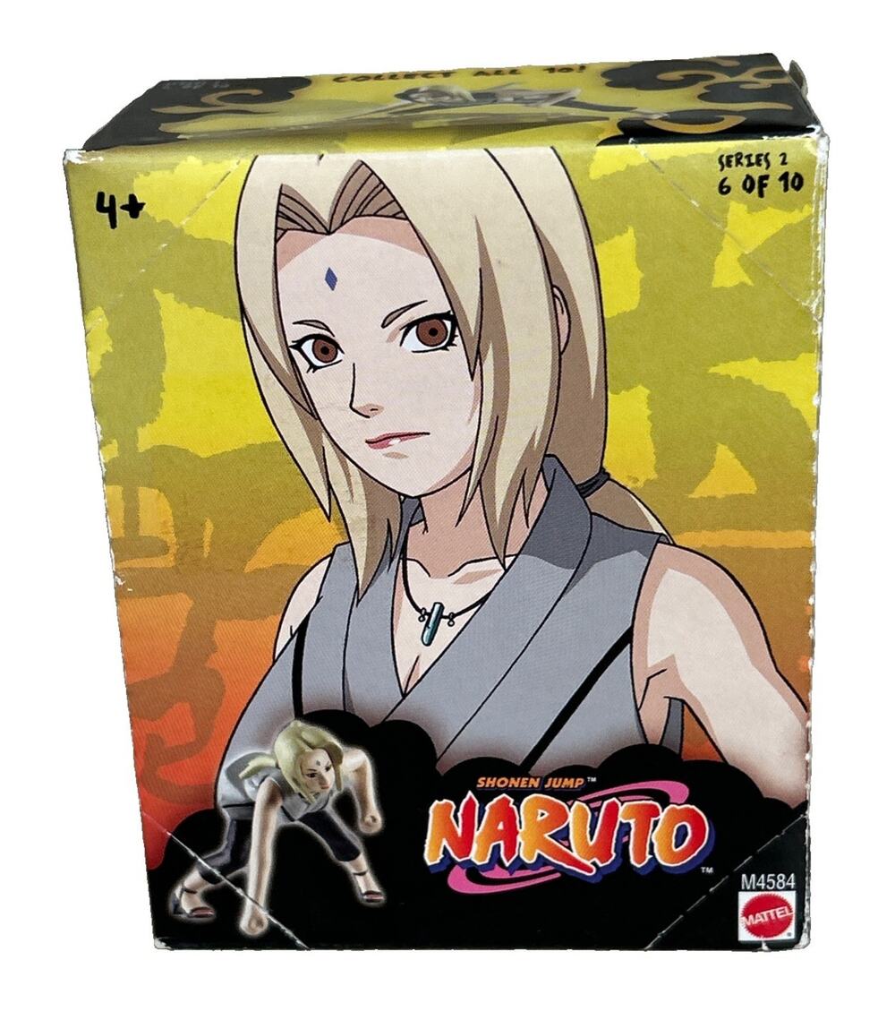 Naruto 3” Collector Display Tree Figure Tsunade 6 Of 10 Series 2 Mattel 2002 New